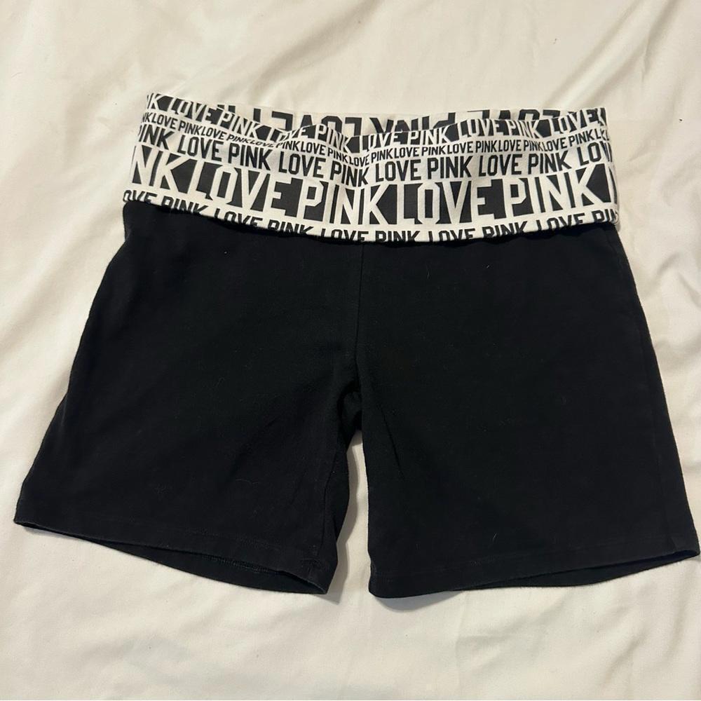 Y2K PINK Victoria Secret YOGA SHORTIE SHORTS